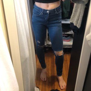 Topshop Leigh skinny jeans